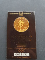 United States 1984 Olympic 10 Dollar – Gold 16.718gr. 0.900 – In Official U.S. Olympic Coin Holder - Proof In Small Box  - Other & Unclassified