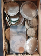 World Silver Coins Ca. 1.25kgs In Different Qualities And Conditions In Small Box. - Sammlungen & Sammellose