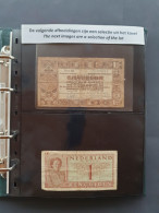 Kleine Verzameling Bankbiljetten Wereld Met O.a. Ceylon 100, 50 En 20 (2) Rupees 1979 In UNC In Album - Collections & Lots