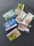 Coincards 5 En 2 Euro Vnl. Nederland En Met Iets Europa (795 Stuks) In Plastic Sorteerbakken - Other & Unclassified