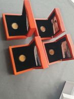 10 Euro 2019 (4 Stuks)  - Market Garden (2) En Jaap Eden (2) – Goud 6.72gr. 0.900 – Proof In Originele Doosjes Met Certi - Other & Unclassified