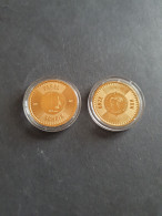 10 Euro 2007 (2 Stuks) - Michiel De Ruyter Tientje – Goud 6.72gr. 0.900 – Proof In Capsules In Doosje - Sonstige & Ohne Zuordnung