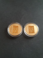 10 Euro 2016 (2 Stuks) - Jheronimus Bosch – Goud 6.72gr. 0.900 – Proof In Capsules In Doosje - Other & Unclassified