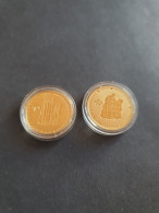 10 Euro 2017 (2 Stuks) - Beemster – Goud 6.72gr. 0.900 – Proof In Capsules In Doosje - Other & Unclassified