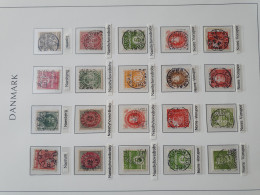 1874/1940, Star Cancellations (Stjernestempler), Comprehensive And Advanced Collection With Ca.3200 Stamps/fragments, 42 - Other & Unclassified