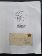 Cover 1854/1910 Specialised Collection With 16 Shipmail Covers Sent Via The Korsor-Kiel (Germany) Route With Different T - Sonstige & Ohne Zuordnung