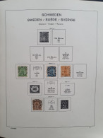 1858/2000 Used Collection With Better Material In 2 Schaubek Albums - Other & Unclassified