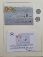 1860/1884 Austro-Hungarian Empire Specialised Collection Including Postmarks, Shades And Perforation Types On The Coat O - Altri & Non Classificati