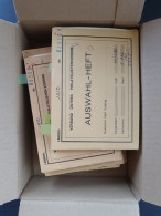 1850/1930 Approval Booklets (approx.22) With A Large Number Of The First And Second Emission In Small Box  - Autres & Non Classés