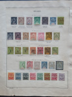 1852/1940 Collection Used And * With Better Items And Sets (some Reprints) On Album Leaves In Folder  - Autres & Non Classés