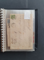 Cover 1865-1920 Ca., About 30 Covers In Small Ring Binder. - Altri & Non Classificati