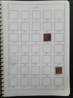 1852-1865 Ca., Collection Of About 400 Circulair Numeral Cancels In Mixed Quality In Ring Binder - Other & Unclassified