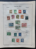 1872/1945 Collection Used And * With Many Better Items (Brustschild, Zeppelins, Iposta Miniature Sheet, Occupied Zones E - Altri & Non Classificati