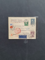 Cover , Airmail 1929 Onwards Zeppelin Flights (six Items) Including Other Countries In Envelope - Otros & Sin Clasificación