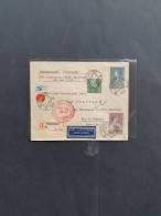 Cover , Airmail 1929 Onwards Zeppelin Flights (six Items) Including Other Countries In Envelope - Sonstige & Ohne Zuordnung