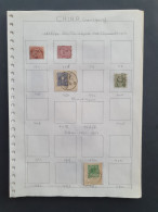 1896c, Onwards Collection Mostly Used Including Better Item E.g. Forerunners Including China And Constantinople On Album - Otros & Sin Clasificación