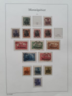 1920/1959 Mostly Used Collection Memel (incl. Better Lithuanian Occupation), Saar (almost) Complete Collection Including - Other & Unclassified