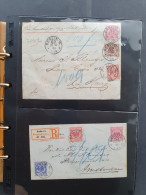 Cover 1860/1940 Onwards Collection Of Approx 170 Covers And Post Cards Mostly Send To The Netherlands Including Many Sta - Altri & Non Classificati