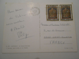 Vatican , Carte De Citta Del Vaticano 1975 Pour Saint-quentin - Lettres & Documents