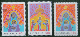 Natale Weihnachten Xmas Noel Kerst 2004 (Mi 2275-2276 2278) Used Gebruikt Oblitere Australia Australien Australie - Usados