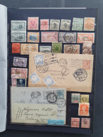 1900c. Onwards Collection Perfins Including Germany, Netherlands, UK, US Etc. With Approx. 19 Covers In Stockbook - Other & Unclassified