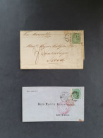 1858-1900 Remainder, A Fine To Very Fine Group Including SG 72 On Large Part Cover To Java (no Arrival Postmark), SG 90  - Sonstige & Ohne Zuordnung