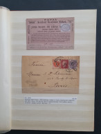 1855-1890 Postal Fiscal Stamps Collection Including Imprimaturs (4x), Postally Used Including Cover With SG F23, SG 44 P - Other & Unclassified