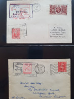 1936 Onwards Lundy Collection Stamps And Covers With Early And Better Material In Stockbook And Leuchtturm Album - Altri & Non Classificati