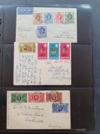 Cover 1870-1970c. Postal History (covers And Mostly Postal Stationery) Including Great Britain (Silver Jubilee On Cover  - Sonstige & Ohne Zuordnung