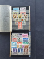 1912/1954c. Collection Used And * With Better Items (airmail) On Album Leaves In Folder - Andere & Zonder Classificatie