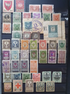 1918/1980 Ca. Collection Including Polish Postoffices In Levant, Polish Army In Italy,  Local Post Warszaw 1918, Porto ( - Sonstige & Ohne Zuordnung