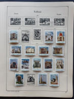 1875-1940, Collection Used And * With Better Sets On Album Leaves In Folder - Altri & Non Classificati