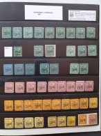 1867-1867, Over 50 Stamps Including Colour Proofs And Forgeries On Stock Page In Folder - Other & Unclassified