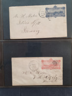 Cover 1884 Onwards, Postal Stationery Envelopes And Postal Cards Used And Unused With Some Duplicates Including Better I - Hawaï
