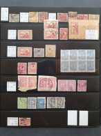 1880c. Onwards Postmark Collection On Turkish, Austrian, German And Russian Stamps Including Postal History (59 Ex.)  - Andere & Zonder Classificatie