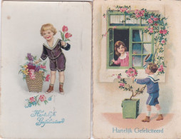 2605672 Kinderkaarten 1926 – 1929 Hartelijk Gefeliciteerd. (zie Hoeken En Randen) - Geburtstag