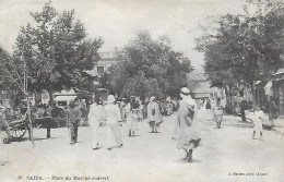 Algérie )    SAIDA - Place Du Marché Couvert - Saida