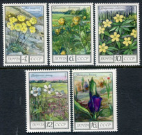 SOVIET UNION 1975 Flowersip MNH / **.  Michel 4428-32 - Unused Stamps