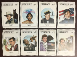 Dominica 1988 Entertainers MNH - Dominique (1978-...)