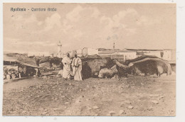 1933 COLONIE ITALIANE APOLLONIA CIRENAICA CARTOLINA QUARTIERE ARABO - Libya