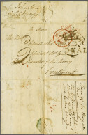 Cover Engelse Landing Bij Callantsoog, Complete Vouwbrief Geschreven Te Deal Op 30-9-1799 (de Troepen Werden Vanaf De St - ...-1852 Vorläufer