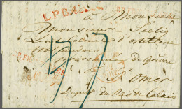 Cover 1833, Belgische Opstand, Complete Frisse Brief Van Delft 22-3-1833 Naar Krijsgevangenkamp St. Omer In Frankrijk Ge - ...-1852 Precursori