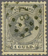 87 - Oudenbosch - Op Willem III 1 Gulden, Vrijwel Pracht Ex., Cat.w. 100+50 - Otros & Sin Clasificación