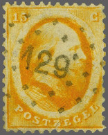 129 - Zeist - Op Emissie 1864 15 Cent, Fraai Ex. (o.a Scheurtje) - Sonstige & Ohne Zuordnung