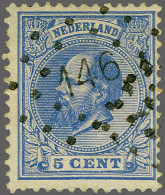 146 - Lichtenvoorde - Op Willem III 5 Cent, Pracht Ex., Cat.w. 300 - Autres & Non Classés