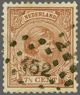 152 - Scheveningen - Op Hangend Haar 7½ Cent, Pracht Ex., Cat.w. 250 - Sonstige & Ohne Zuordnung