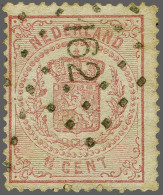 162 - Voorschoten - Op Rijkswapen 1½ Cent, Fraai Ex. (onderzijde Gerepareerd), Cat.w. 500+100 - Sonstige & Ohne Zuordnung