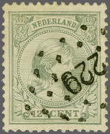 229 - Hardinxveld - Iets Getrild Op Hangend Haar 12½ Cent, Pracht Ex., Cat.w. 350 - Autres & Non Classés