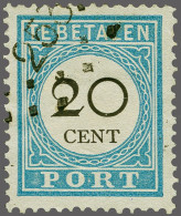 253 - Raalte - Op Emissie Port 1881 20 Cent, Pracht Ex. Met Certificaat Vleeming 2023. Stempel Tot Op Heden Onbekend Op  - Autres & Non Classés