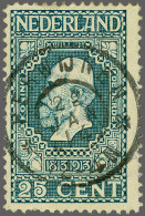 Herwijnen Volledig Op Jubileum 1913 25 Cent, Pracht Ex. (korter Tandje Onder) - Ohne Zuordnung